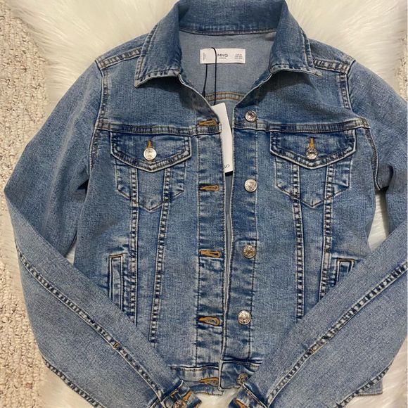 Pocketed denim jacket - Picture 7 of 10